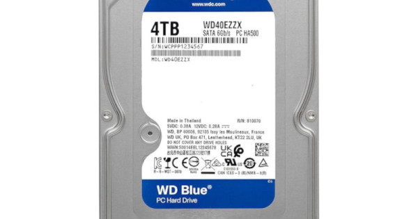 Buy WD Blue 4TB 128MB Cache 5400RPM Internal HDD at Best Price in
